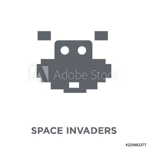 Space Invaders Icon From Arcade Collection 500x500 Space Invaders Icon From Arcade Collection