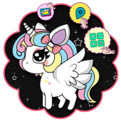 170x170 Unicorn In Space Themes Hd Wallpapers Icons Apk