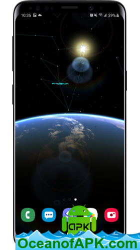 281x500 Earth Moon Parallax Live Live Wallpaper