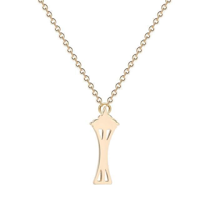 640x640 World Landmark Icon Necklace