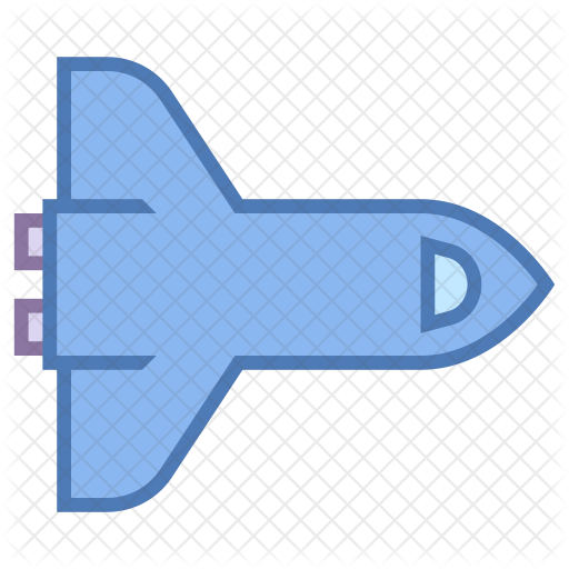 Space Shuttle Icon Of Colored Outline Style 512x512 Space Shuttle Icon Of Colored Outline Style