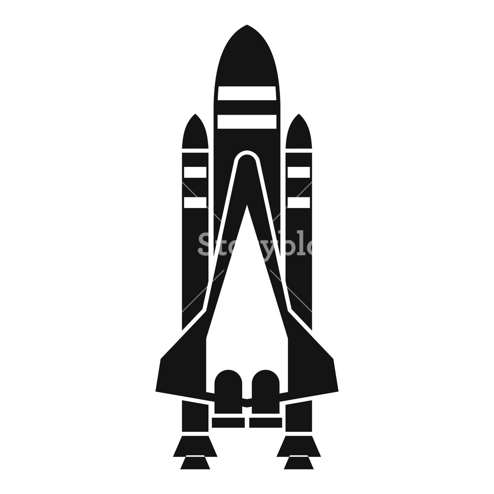 Space Shuttle Icon Simple Illustration Of Space Shuttle Icon 1000x1000 Space Shuttle Icon Simple Illustration Of Space Shuttle Icon