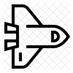 Spaceshuttle Icon Of Line Style 256x256 Spaceshuttle Icon Of Line Style