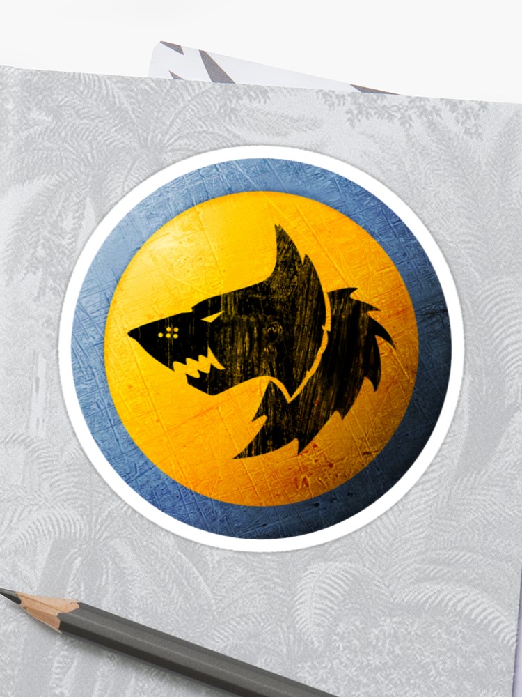 750x1000 Space Wolves Icon Sticker