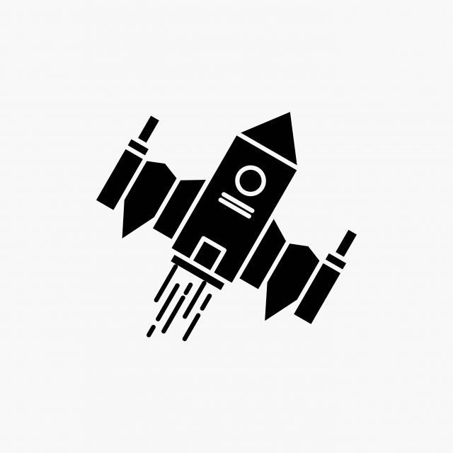 640x640 Spacecraft Spaceship Ship Space Alien Glyph Icon Vector Iso