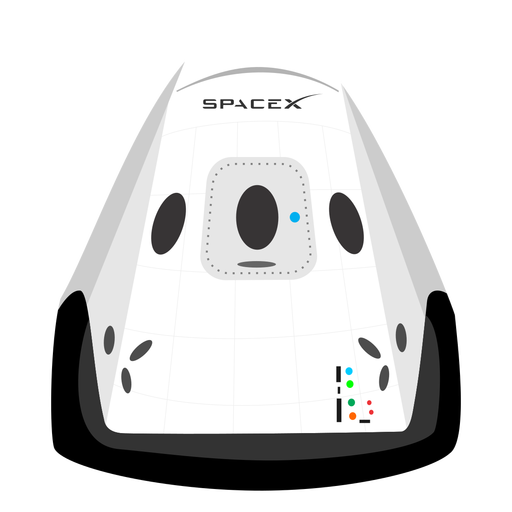 512x512 Spacex Spacecraft Icon