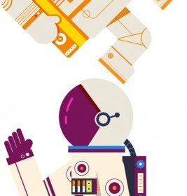 267x280 Spaceman Icon Shiny Modern Colored Costume Decor Vector Icon Free