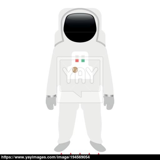 512x512 Spaceman Icon Illustration Color Fill Style Vector