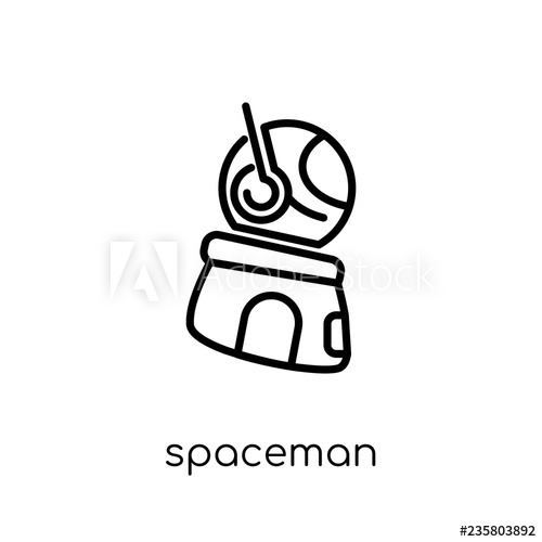 500x500 Spaceman Icon From Astronomy Collection