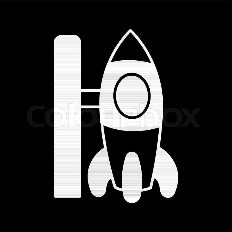 800x800 Spaceship Icon Silhouette Spaceship Stock Vector Colourbox