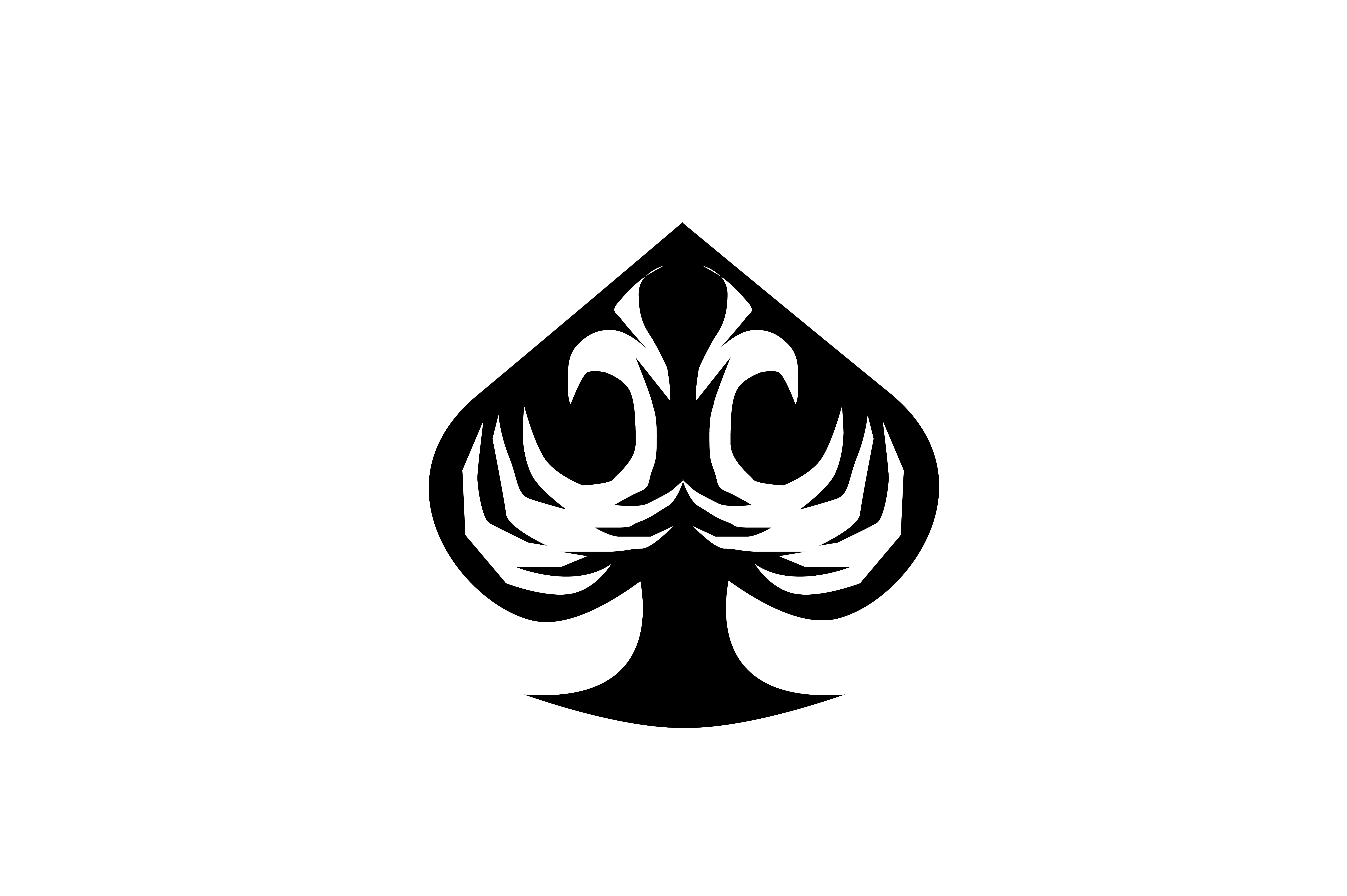 7513x5000 Spade Icon Graphic