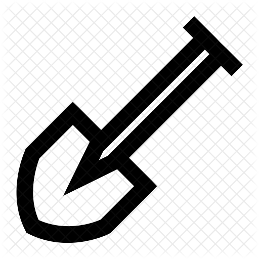 512x512 Spade Icon Of Line Style