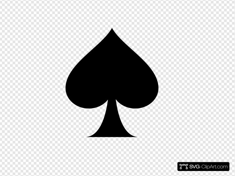 800x600 Spade Symbol Clip Art, Icon