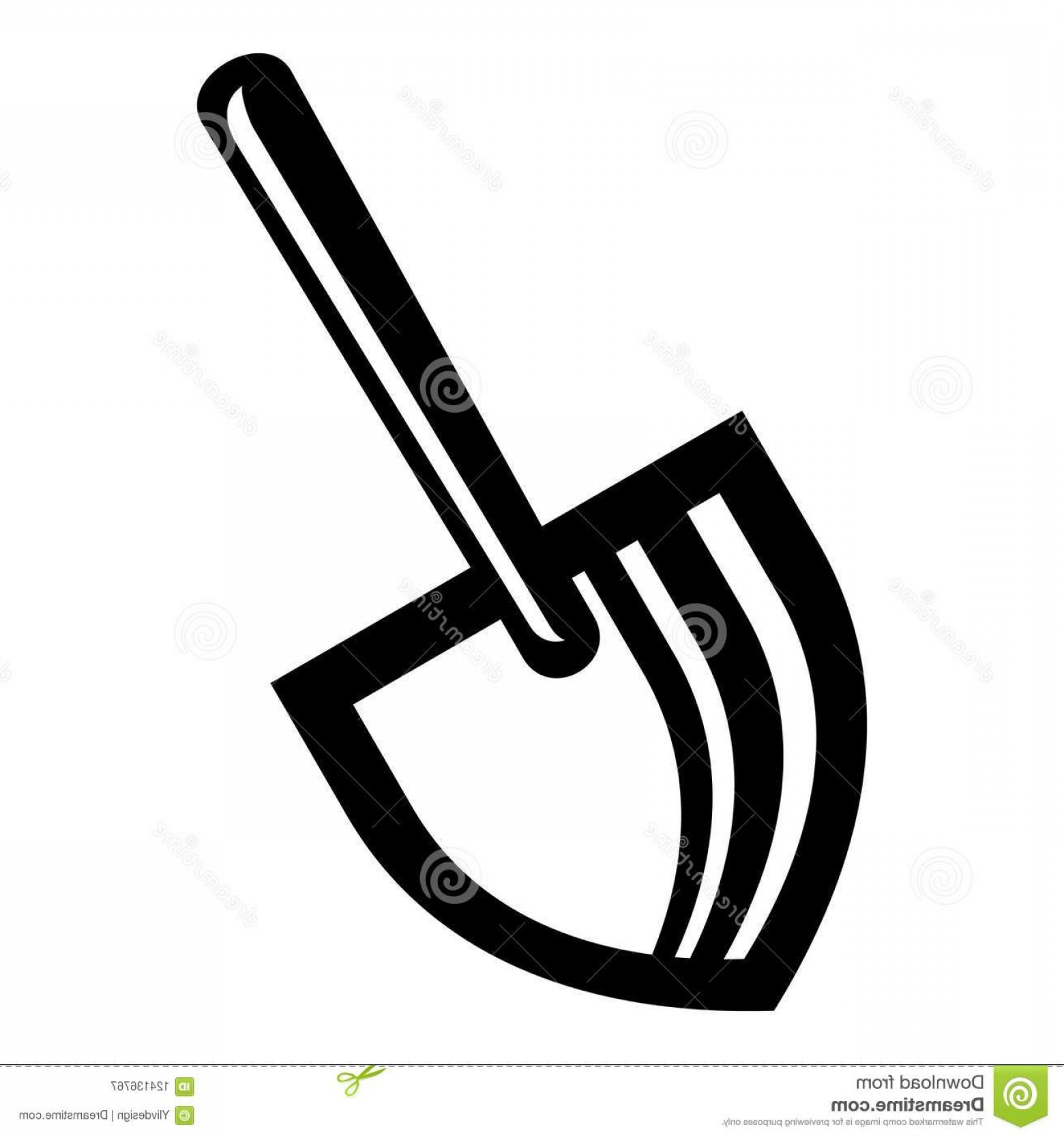 1560x1668 Steel Spade Icon Simple Illustration Steel Spade Vector Icon Web