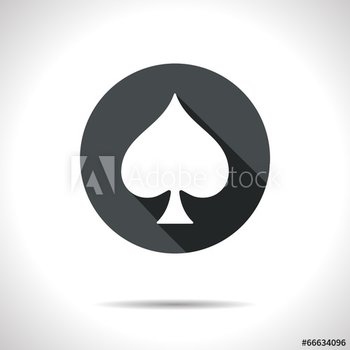 500x500 Vector Game Spade Icon