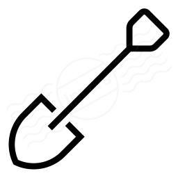 256x256 Iconexperience I Collection Spade Icon