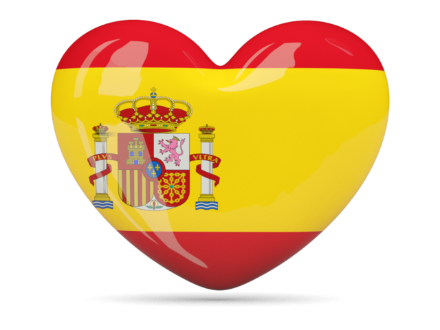 Heart Icon Illustration Of Flag Of Spain 640x480 Heart Icon Illustration Of Flag Of Spain