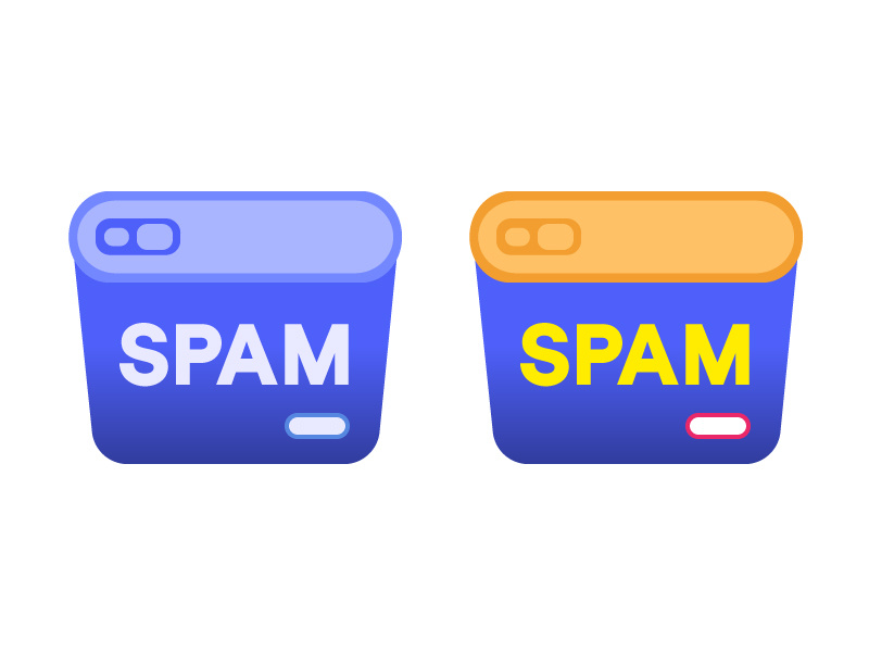 800x600 Spam Icons