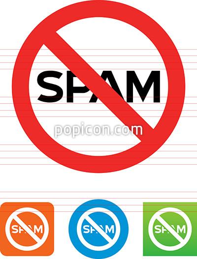 400x527 No Spam Icon