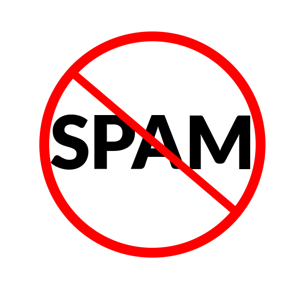 600x600 No Spam Icon Custom Icons Footprint Consulting Custom Icons