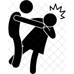 256x256 Torture Icon Of Glyph Style