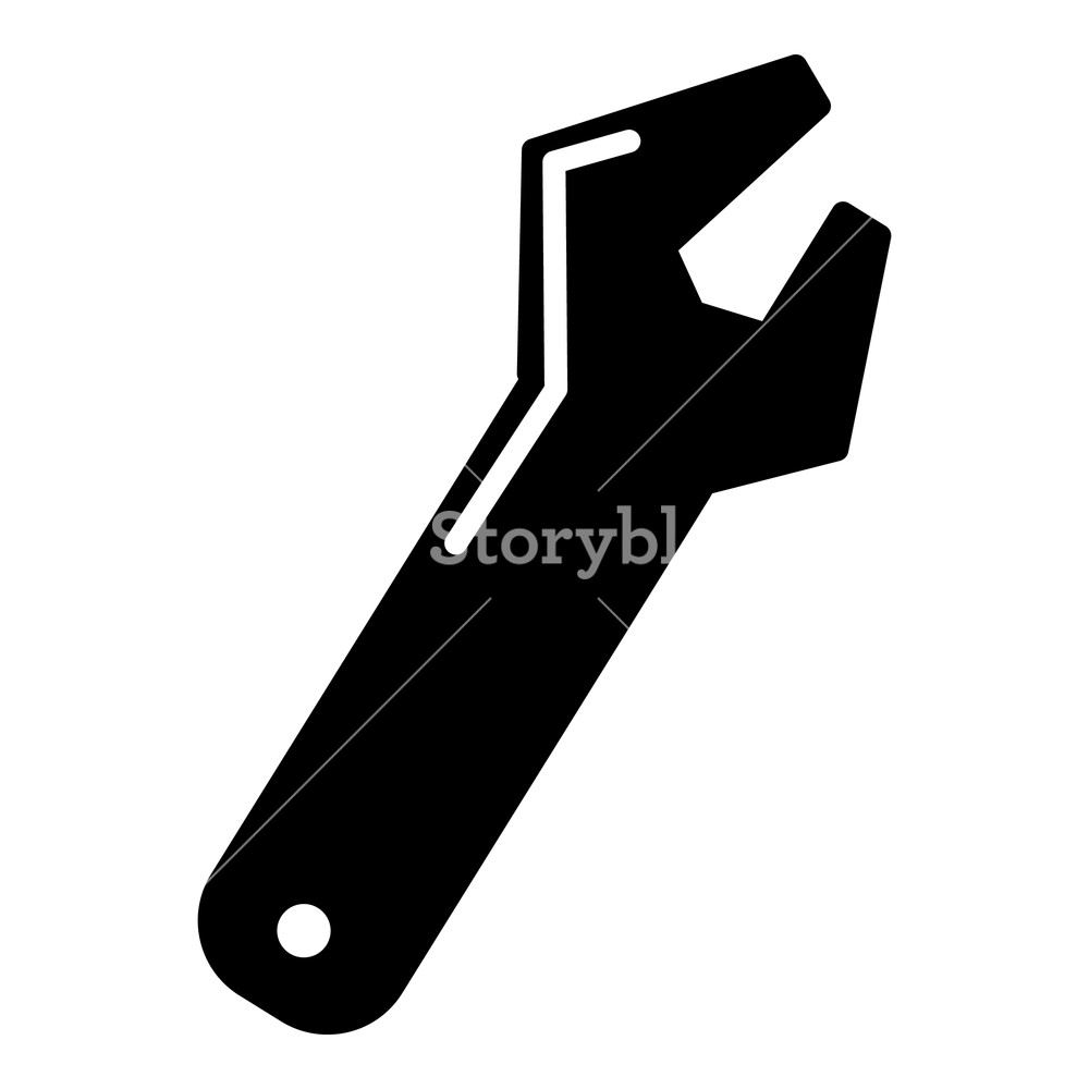 1000x1000 Big Spanner Icon Simple Illustration Of Big Spanner Vector Icon