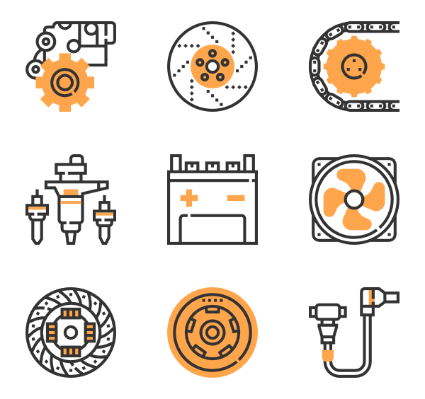 Spare Parts Icon
