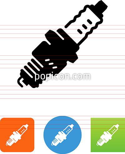 400x492 Spark Plug Icon