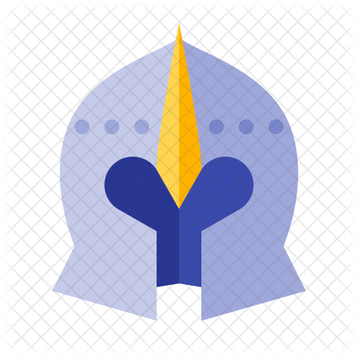 512x512 Spartan Helmet Icon Of Flat Style