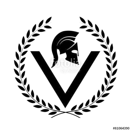 500x500 Spartan Helmet Icon Symbol Of A Warrior Stock Image And Royalty