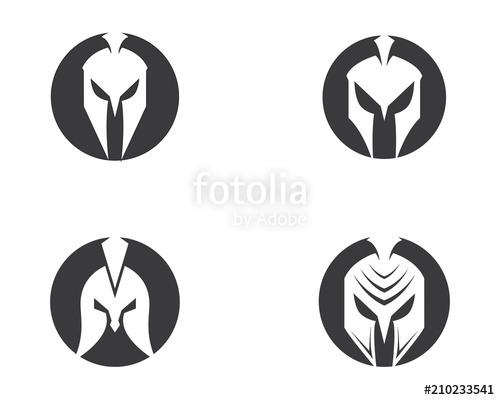 500x400 Spartan Helmet Vector Icon Stock Image And Royalty Free Vector