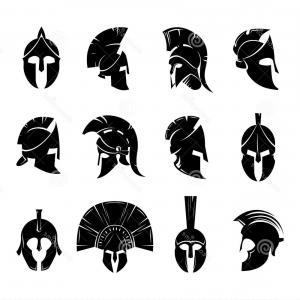 300x300 Warrior Knight Helmet Icon Simple Illustration Of Knight Helmet