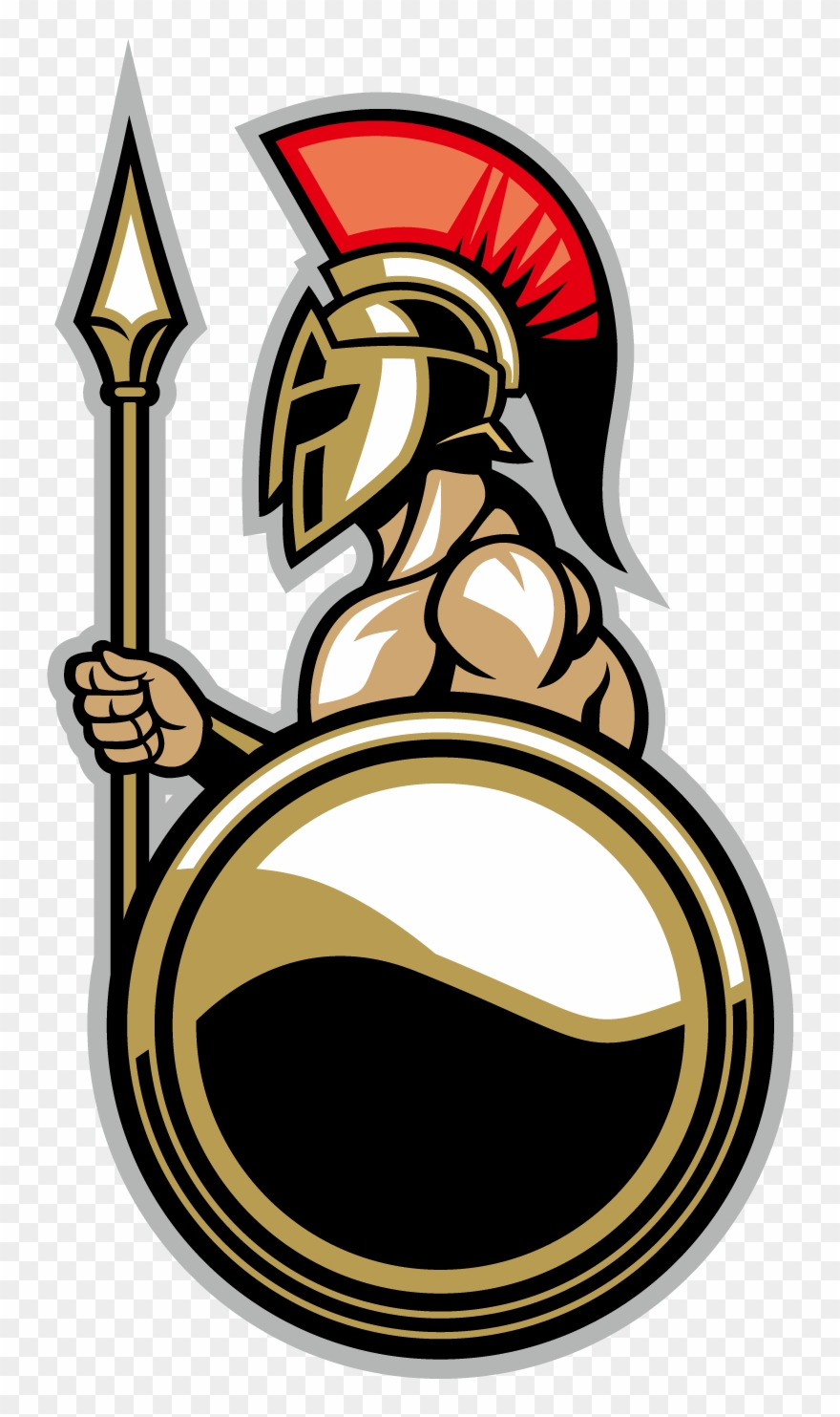 880x1483 Spartan Helmet Icon Png