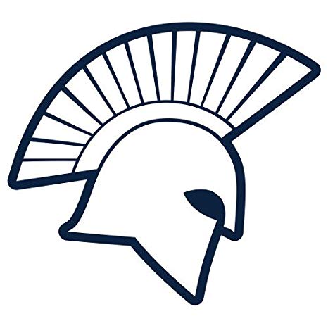 466x466 Missouri Baptist Extra Large Decal 'spartan Icon