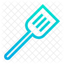 256x256 Spatula Icon Of Gradient Style