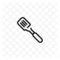 256x256 Spatula Icon Of Line Style
