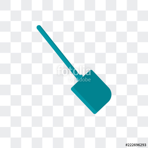 500x500 Spatula Icon Isolated On Transparent Background Modern