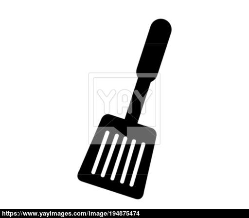 512x448 Spatula Icon Vector