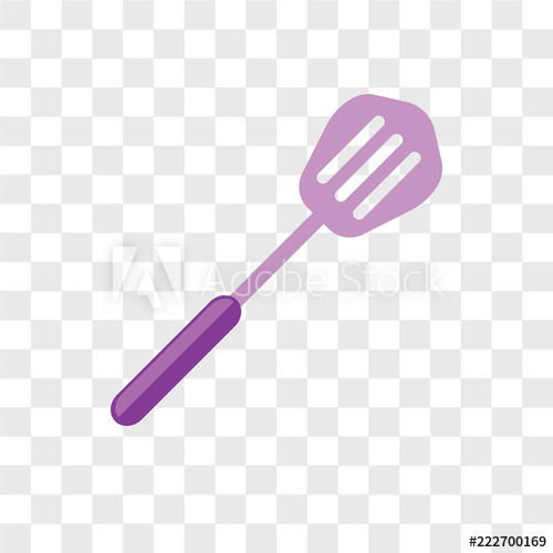 500x500 Spatula Icons Isolated On Transparent Background Modern