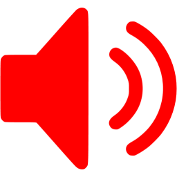 Red Speaker Icon 256x256 Red Speaker Icon