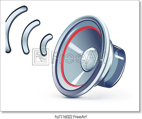 Free Art Print Of Speaker Icon Vector Illustration Of Glass 560x470 Free Art Print Of Speaker Icon Vector Illustration Of Glass