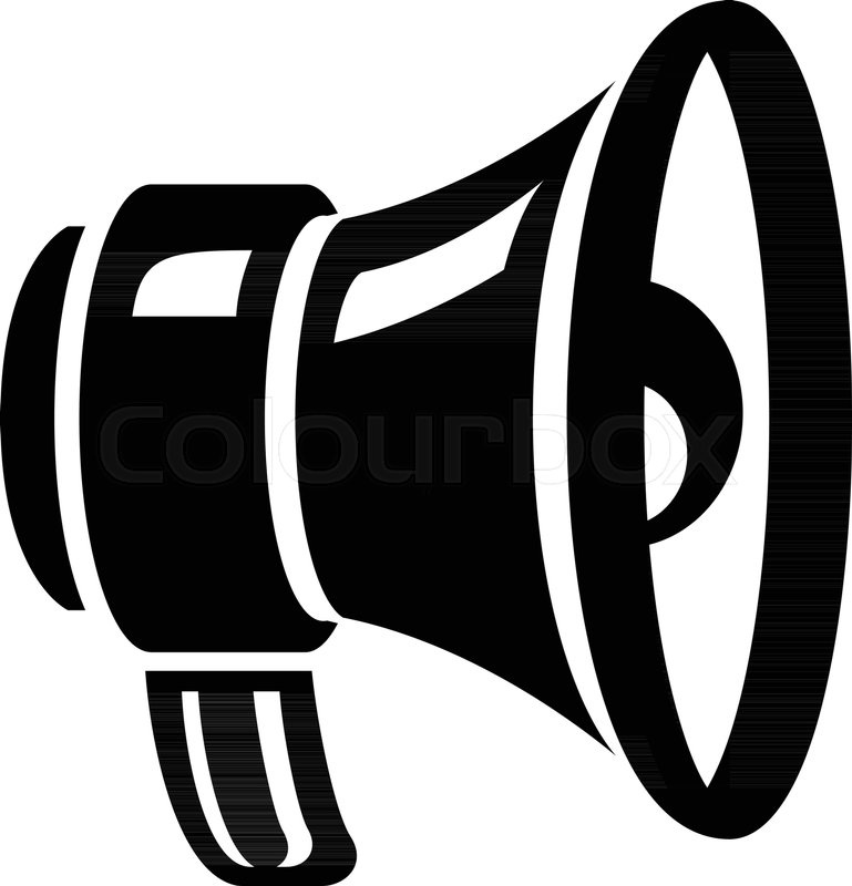 Loud Speaker Icon Simple Illustration Stock Vector Colourbox 769x800 Loud Speaker Icon Simple Illustration Stock Vector Colourbox