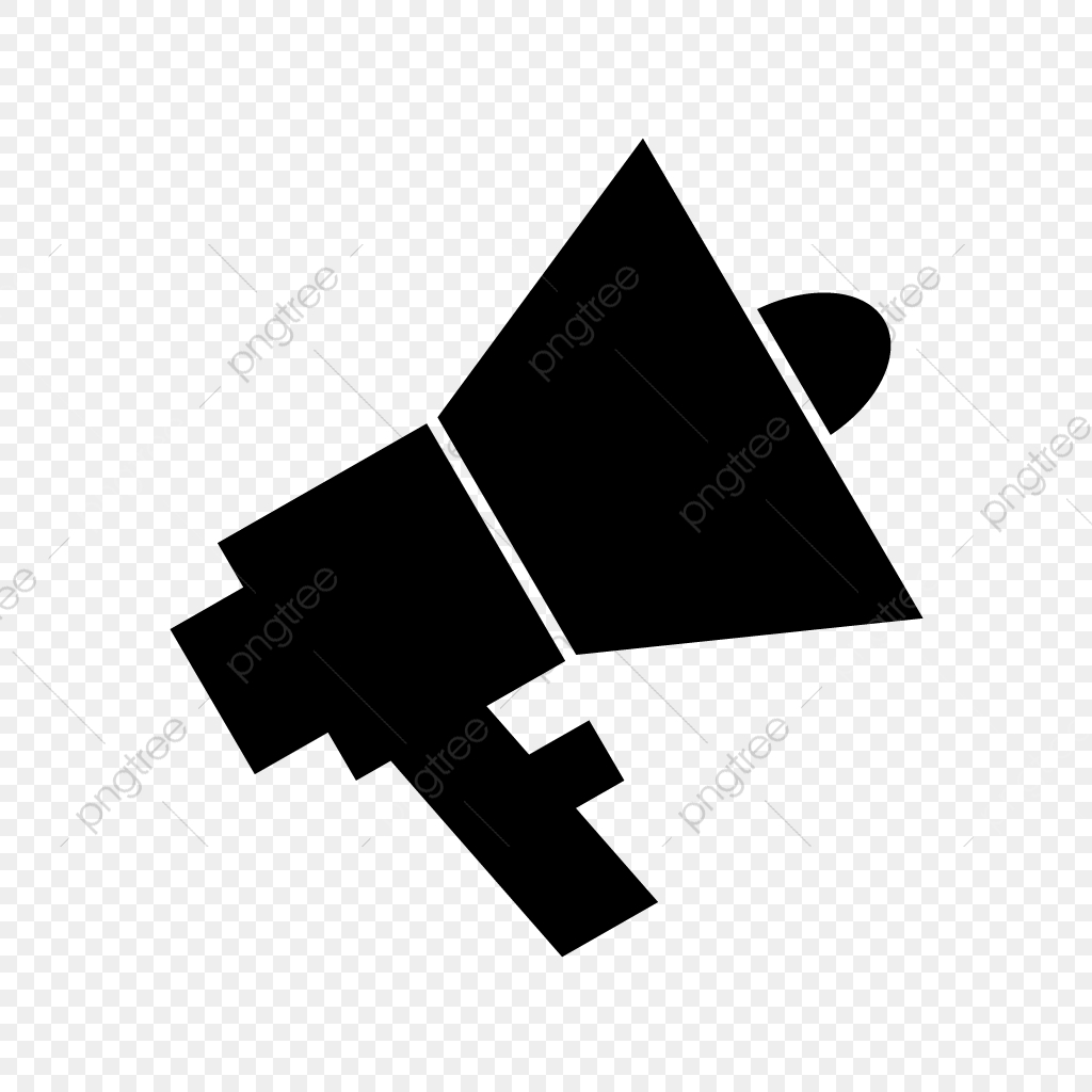 1024x1024 Vector Speaker Icon, Announcement Icon, Mega Phone, Speaker Png