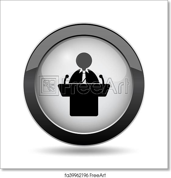 561x581 Free Art Print Of Speaker Icon Speaker Icon Internet Button
