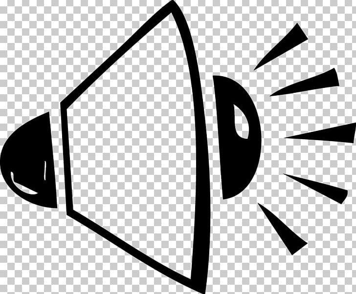 728x602 Loudspeaker Icon Png, Clipart, Angle, Area, Black, Black And White