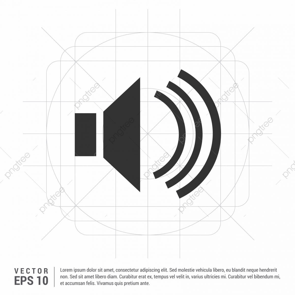 1200x1199 Speaker Icon, Loudspeaker, Icon, Broadcasting Png And Vector
