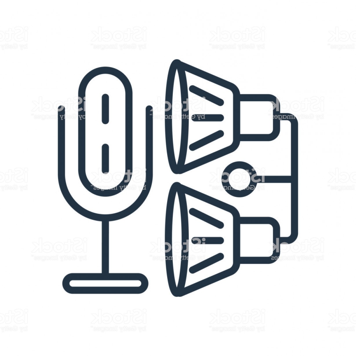 1228x1228 Speaker Icon Vector Isolated On White Background Speaker Sign Gm