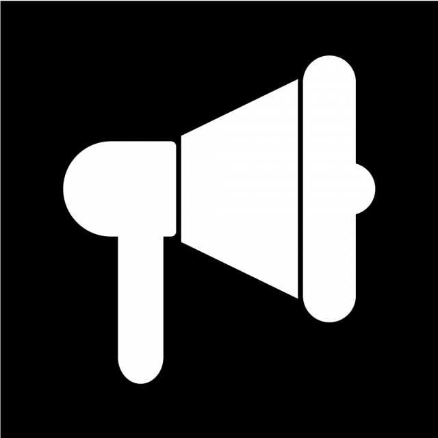 640x640 Vector Loud Speaker Icon, Loud, Sound, Speaker Icon Png And Vector