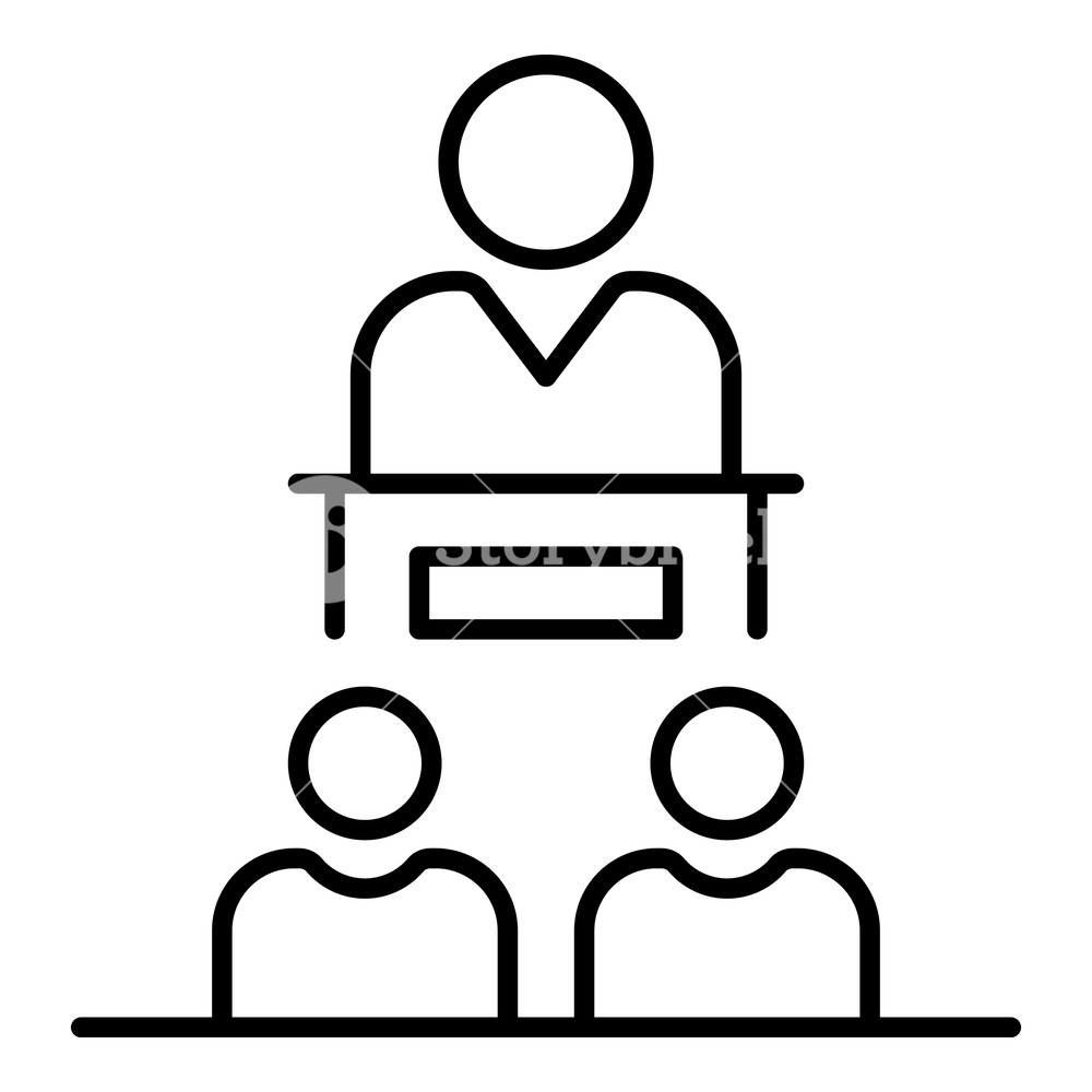 1000x1000 Cohesion Speaker Icon Outline Cohesion Speaker Vector Icon