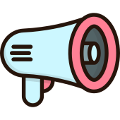 170x170 Megaphone Speaker Png Icon